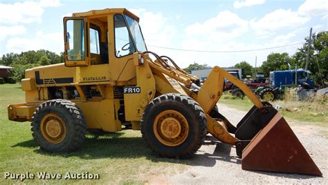 1985 Fiat-Allis FR10 wheel loader in Marlow, OK | Item DH3503 sold | Purple Wave