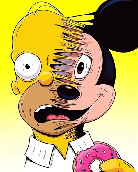 DOH! 😆🍩 Homer after the Fox/Disney merger... | Simpsons art, Dope ...