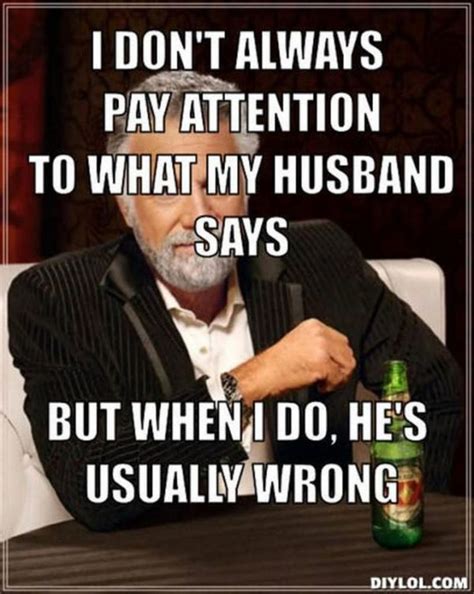 65 Husband Memes When Living a Happy Marriage Life Filled With Love