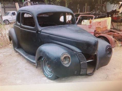 1940 Ford Deluxe Coupe Hot Rod/Rat Rod Project for sale