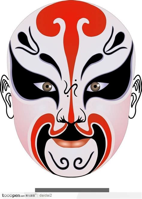 Facial design of Peking Opera | Hình xăm, Mặt nạ, Nghệ thuật