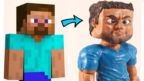 Sculpting a Realistic Version of Minecraft Steve