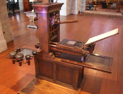 This Video Shows How A Gutenberg Printing Press Works