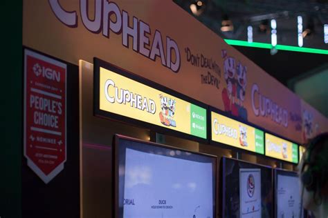 Messestand von Cuphead bei der Gamescom 2017 - Creative Commons Bilder