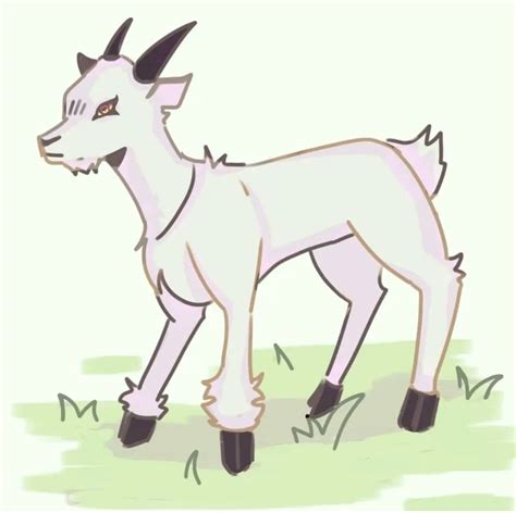 Minecraft goat by QuillanArts on DeviantArt