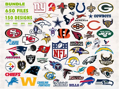 NFL Team Logos SVG