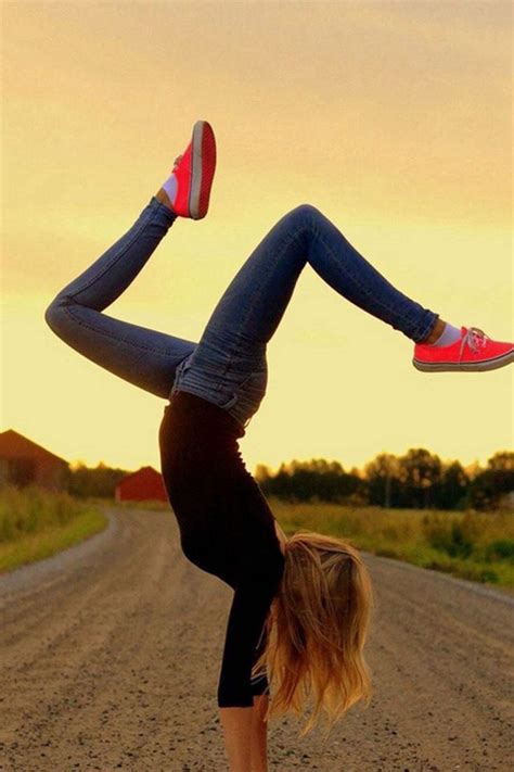 Turn A Somersault Road Young Sports Girl iPhone 4s Wallpapers Free Download