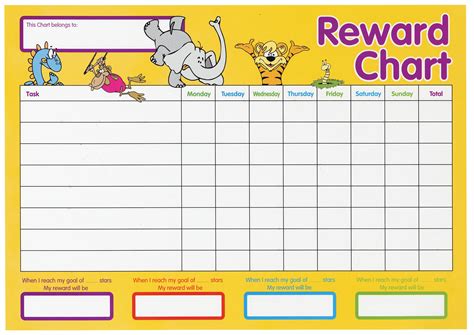 Reward Chart Template Word