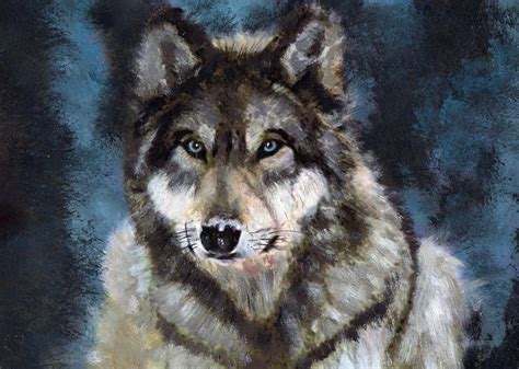 Gray Wolf by BarefootTiger on DeviantArt