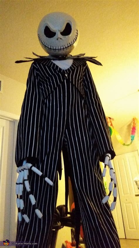 The Nightmare Before Christmas Jack Skellington Adult Costume | Creative DIY Costumes - Photo 3/5