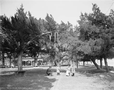 Mobile, Alabama, a colony of France, Britain and Spain – old photograph ...