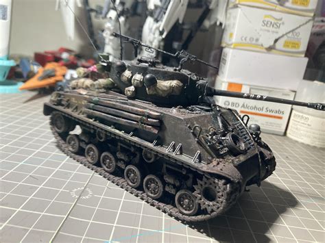 Finished fury tank. I’m impressed of myself and I’m proud : r/modelmakers