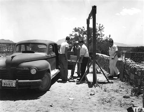 PALACE OF THE GOVERNORS PHOTO ARCHIVES | Workers from Los Alamos National Laboratory...