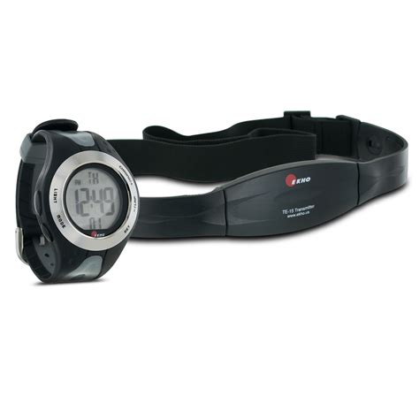 EKHO FiT 8 Heart Rate Monitor & Watch with Chest Strap | eBay