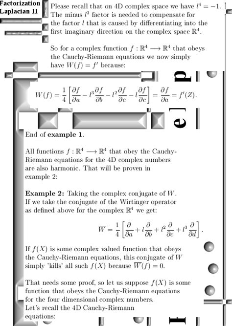 Laplacian | 3Dcomplexnumbers