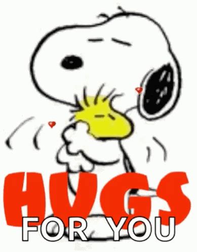 Snoopy Hug GIF - Snoopy Hug Love - Discover & Share GIFs