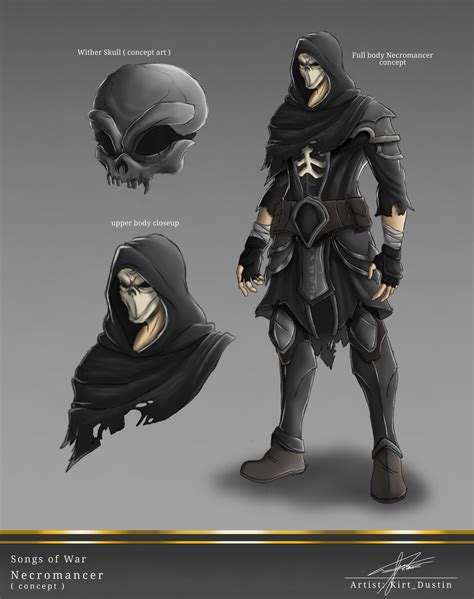 ArtStation - Necromancer (concept art) from a Minecraft animated series ...