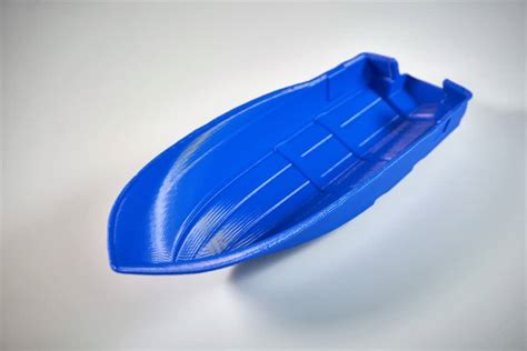 Sample Print (F410 3D Printer): Model Boat Hull - Fusion 3 Design