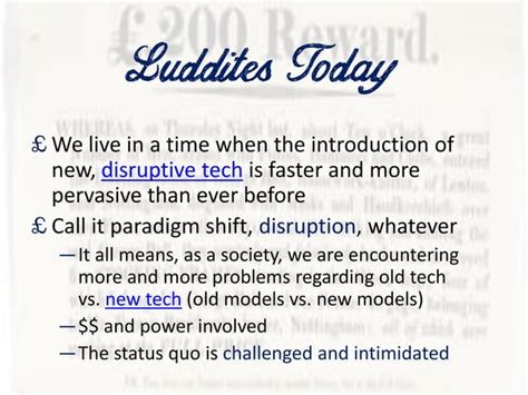 What is a Luddite?