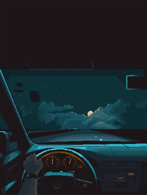 Driving through the night animated wallpaper - Naif's Ko-fi Shop - Ko-fi ️ Where creators get ...