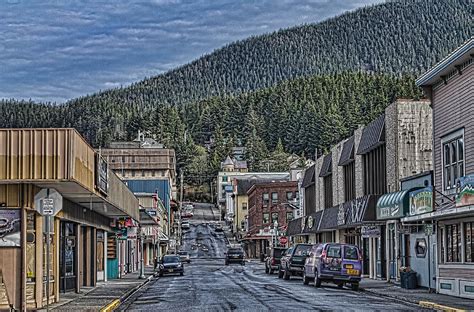 Downtown Ketchikan Alaska Photograph by Timothy Latta - Fine Art America