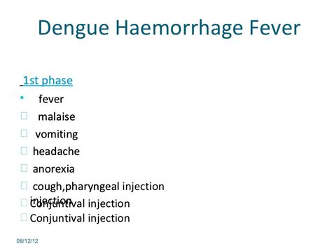 Dengue Hemorrhagic fever