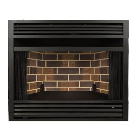 Pleasant Hearth Universal Circulating Zero Clearance 42 in. Ventless ...