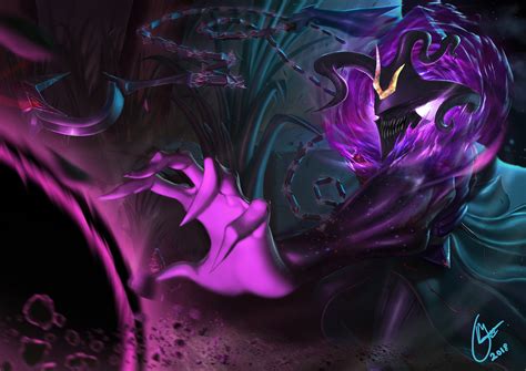 ArtStation - Darkstar Thresh Splash Art