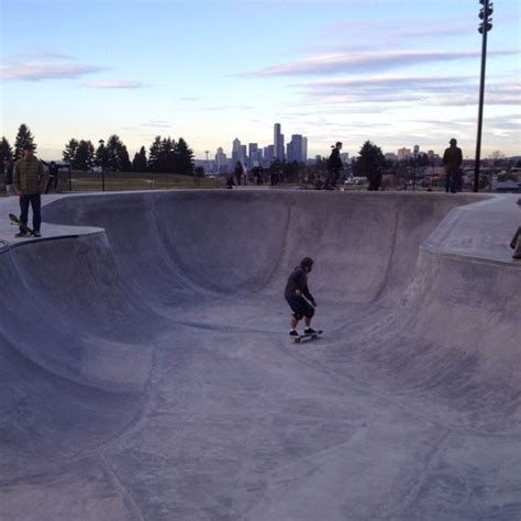 Jefferson Skatepark, Seattle, WA | Skate park, Country roads, Seattle