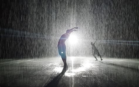 Staying Dry in the Incredible Rain Room in Sharjah - Roaming Required