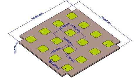 Planar antenna array design with 4 × 4 elements for CubeSat upper or... | Download Scientific ...