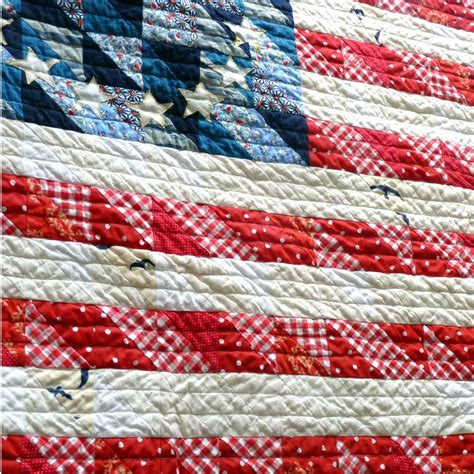 Quilting Projects, Sewing Projects, Quilting Ideas, Anerican Flag, American Flag Quilt ...