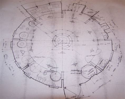 ORIGINAL JUPITER-2 INTERIOR BLUEPRINT DRAWINGS