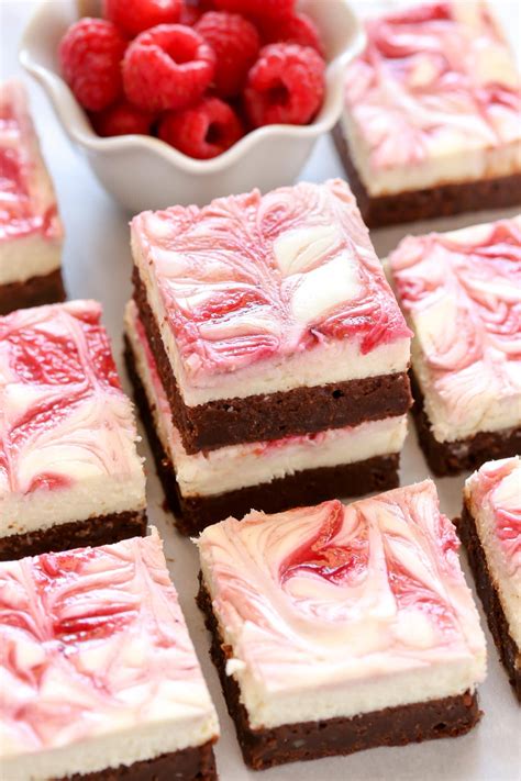 Raspberry Cheesecake Brownies - Live Well Bake Often