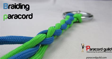 Braiding paracord the easy way - Paracord guild