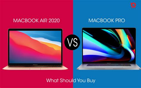 MacBook Air 2020 Vs MacBook Pro: What should you buy