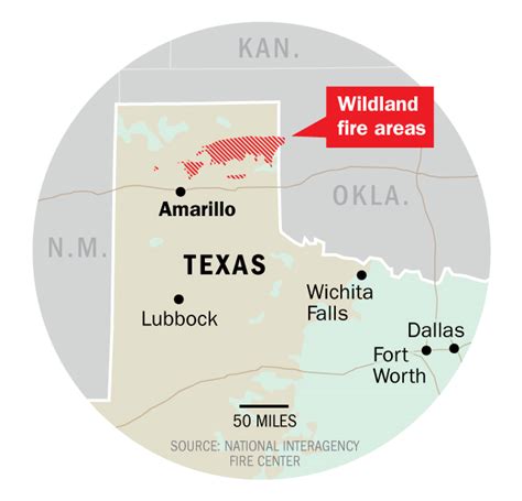 See a Map of Where the Deadly Texas Wildfires Are Spreading