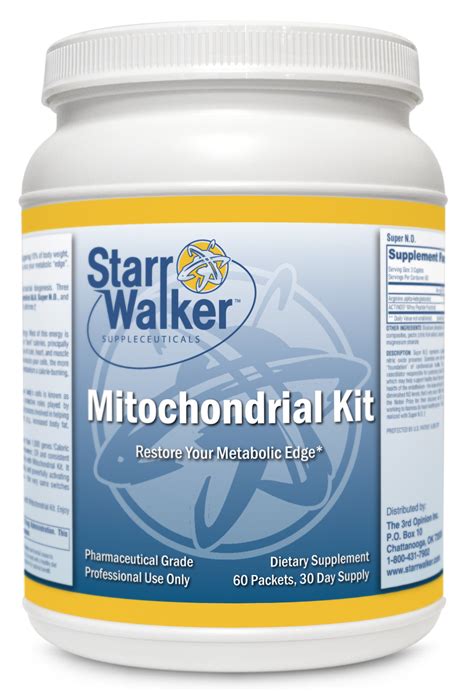 Mitochondrial Kit (60 Pkts. 30 Day Supply) | Starr Walker