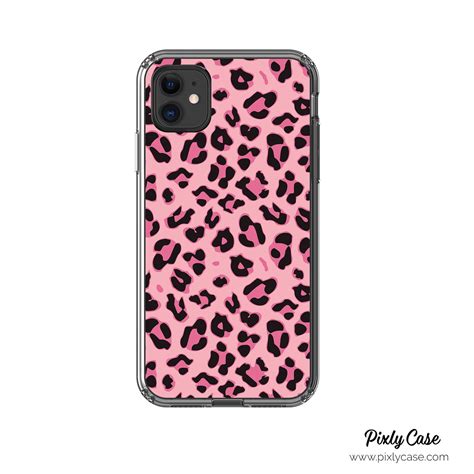 Iphone Case Pink Leopard Phone Case Clear Phone Case Pink | Etsy | Pink phone cases, Clear phone ...