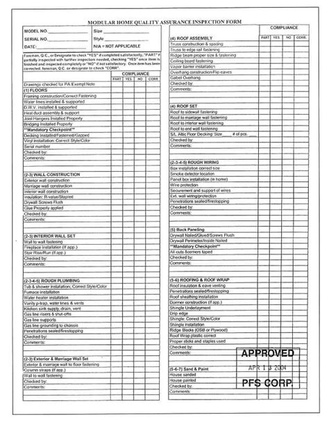 plumbing checklists - Google Search | Checklist template, Modular home ...