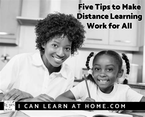 Five Tips for Making Distance Learning Workable for All | I Can Learn At Home