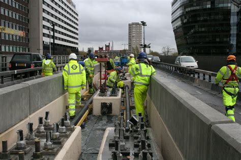 A look around the building works on the Hammersmith Flyover