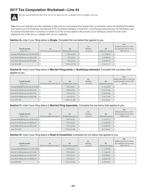 2017 Federal Income Tax Tables 1040ez | Brokeasshome.com