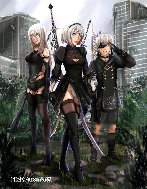 Nier Automata Fanart by Charleian on DeviantArt