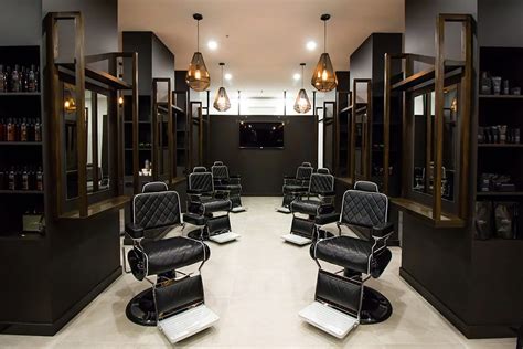 Barbershop design - Sweeny Todds - Comfortel Salon Furniture