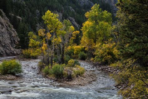 RonNewby: Cache la Poudre river canyon Fall 2013