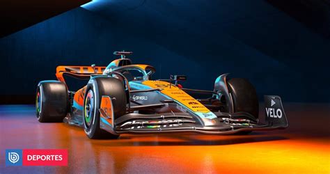 El nuevo coche de McLaren para la temporada 2023 de la Fórmula 1