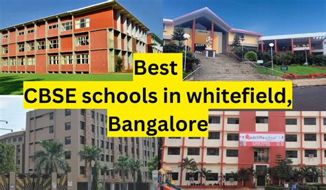 11 Best CBSE Schools in Whitefield, Bangalore 2024-25: Fee, Admission