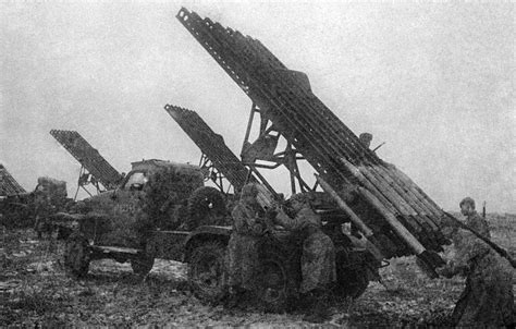 Soviet Katyusha Rocket Launchers, 1943 Photograph by Ria Novosti