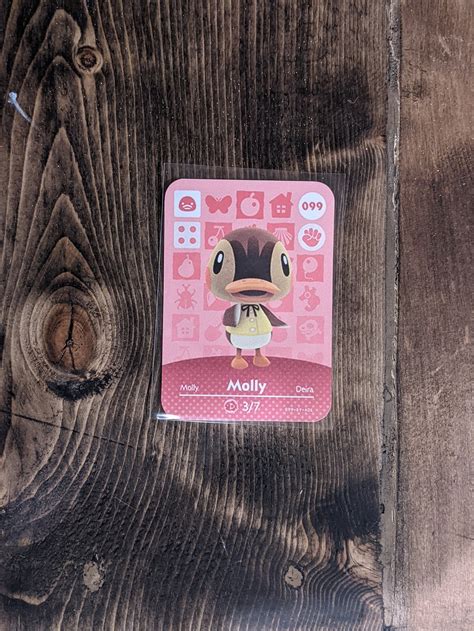 MOLLY Animal Crossing Amiibo Cards / NFC Amiibo Cards / Custom | Etsy